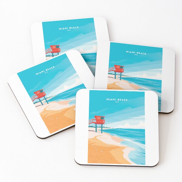 Item preview, Miami Beach Majesty: USA designed and sold by NeuralVibe.