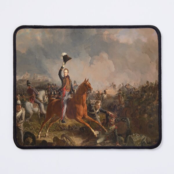 Item preview, Napoleonic Wars - Battle of Quatre Bras - The Prince of Orange leads his men at Quatre Bras - 1815 designed and sold by TheHappyK.