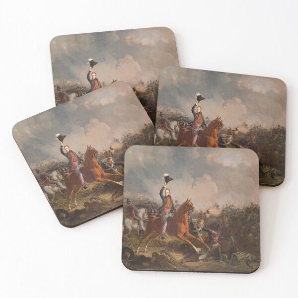 Item preview, Napoleonic Wars - Battle of Quatre Bras - The Prince of Orange leads his men at Quatre Bras - 1815 designed and sold by TheHappyK.