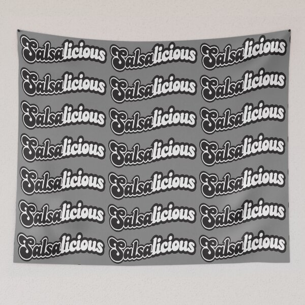 Item preview, Salsalicious - Black and White Logo designed and sold by 108dragons.