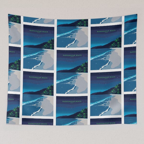Item preview, Radhanagar Beach Serenity: India designed and sold by NeuralVibe.