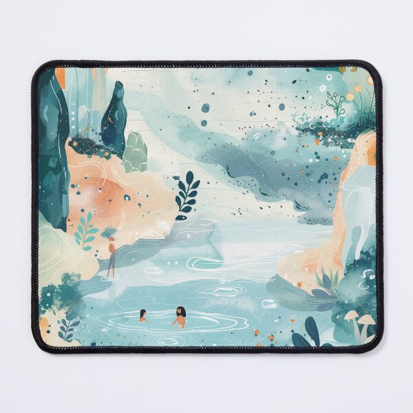 Item preview, Abstract Geothermal Spring designed and sold by palmyst.