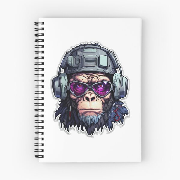 Item preview, Cyber Monkey // Monkey // cool animal // Cyber Animal // Future animal art // Animal Warrior // Animal cute art designed and sold by SMARTKIT  DESIGNAGENCY.