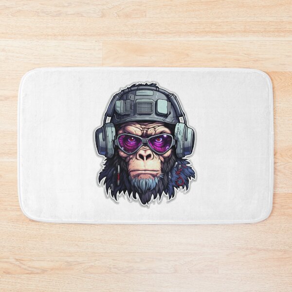Item preview, Cyber Monkey // Monkey // cool animal // Cyber Animal // Future animal art // Animal Warrior // Animal cute art designed and sold by SMARTKIT  DESIGNAGENCY.
