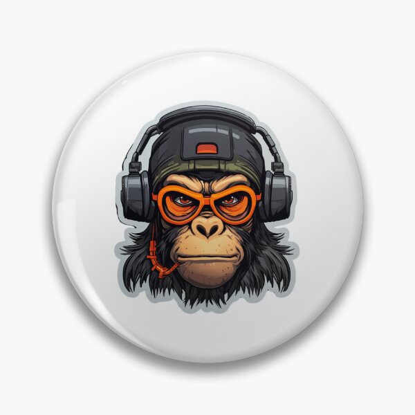 Item preview, Cyber Monkey // Monkey // cool animal // Cyber Animal // Future animal art // Animal Warrior // Animal cute art designed and sold by SMARTKIT  DESIGNAGENCY.