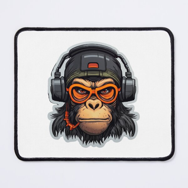 Item preview, Cyber Monkey // Monkey // cool animal // Cyber Animal // Future animal art // Animal Warrior // Animal cute art designed and sold by SMARTKIT  DESIGNAGENCY.