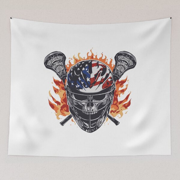 Item preview, Flaming Skull with Helmet | Fiery Motorcycle Rider Art designed and sold by TurtleDojo.