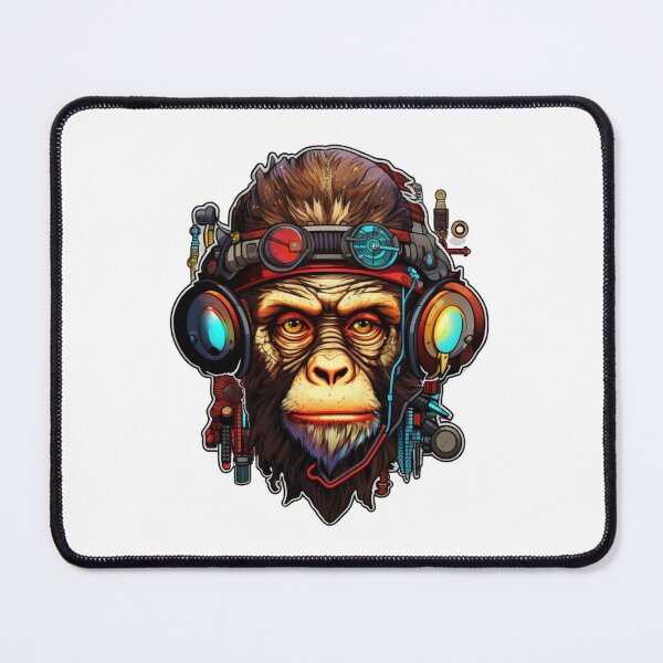 Item preview, Cyber Monkey // Monkey // cool animal // Cyber Animal // Future animal art // Animal Warrior // Animal cute art designed and sold by SMARTKIT  DESIGNAGENCY.