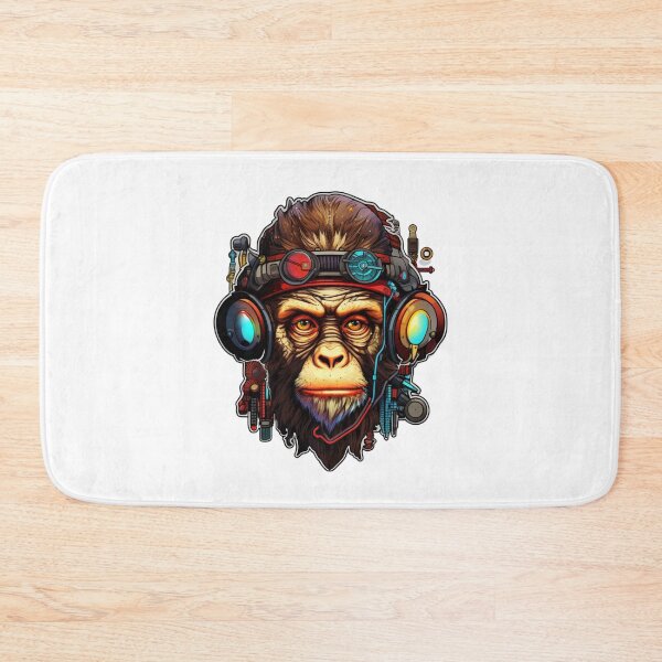 Item preview, Cyber Monkey // Monkey // cool animal // Cyber Animal // Future animal art // Animal Warrior // Animal cute art designed and sold by SMARTKIT  DESIGNAGENCY.