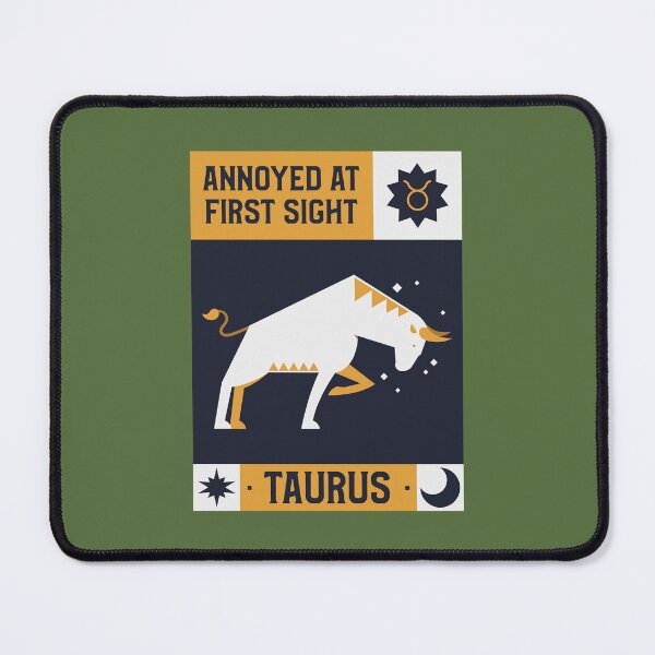Item preview, Taurus Zodiac Funny Design designed and sold by ThreadmyCanvas.