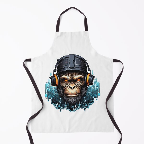 Item preview, Cyber Monkey // Monkey // cool animal // Cyber Animal // Future animal art // Animal Warrior // Animal cute art designed and sold by SMARTKIT  DESIGNAGENCY.