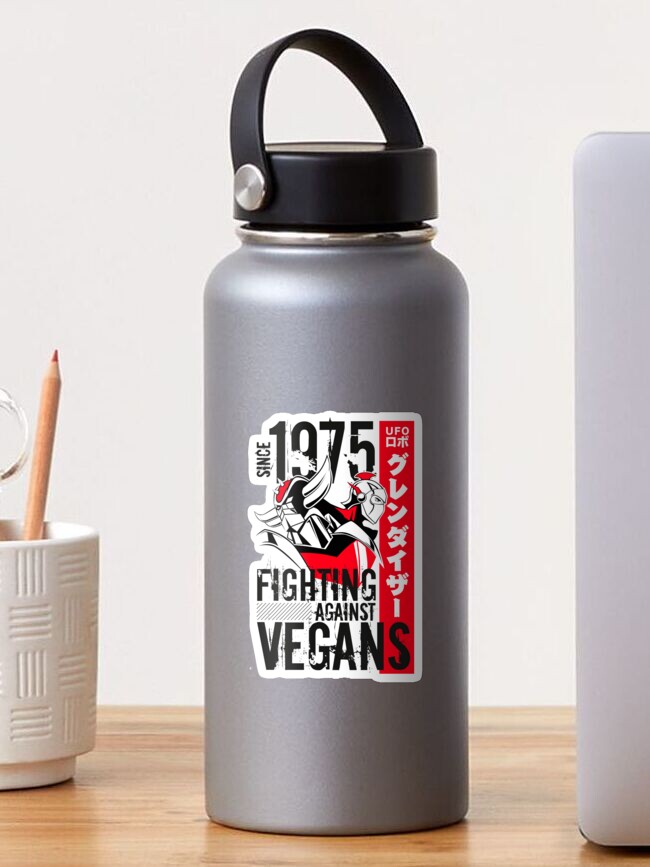 Thumbnail 1 of 3, Sticker, 046 Grendizer Vegan designed and sold by yexart.