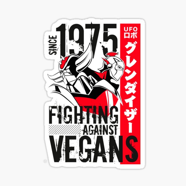 Item preview, 046 Grendizer Vegan designed and sold by Yexart.