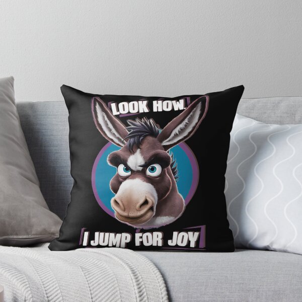 Item preview, LOOK HOW I JUMP FOR JOY, GRUMPY DONKEY  designed and sold by justyna-s28.