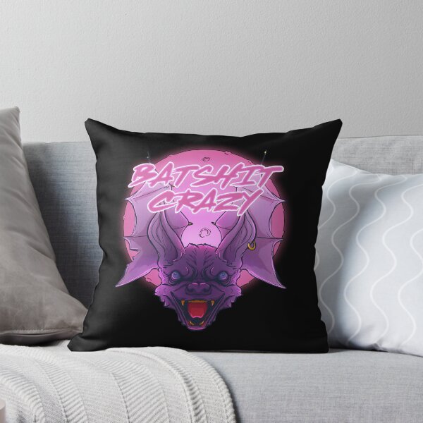 Item preview, BatShit Crazy Bat Animal Night Moon designed and sold by PVSKI.