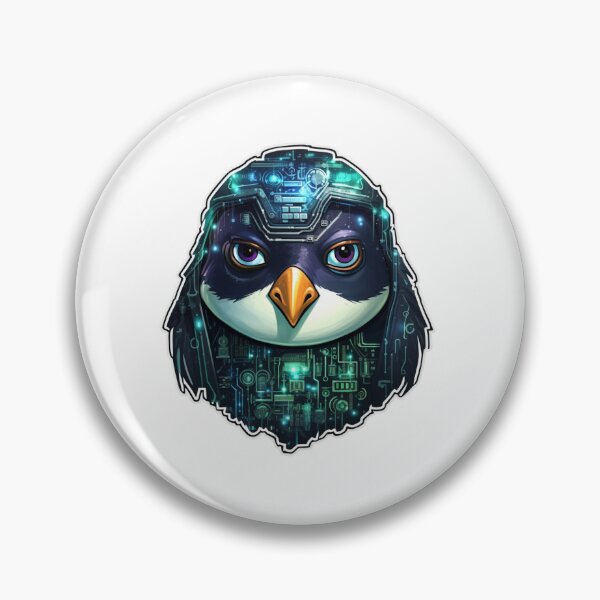 Item preview, Cyber Penguin // Penguin // cool animal // Cyber Animal // Future animal art // Animal Warrior // Animal cute art designed and sold by SMARTKIT  DESIGNAGENCY.