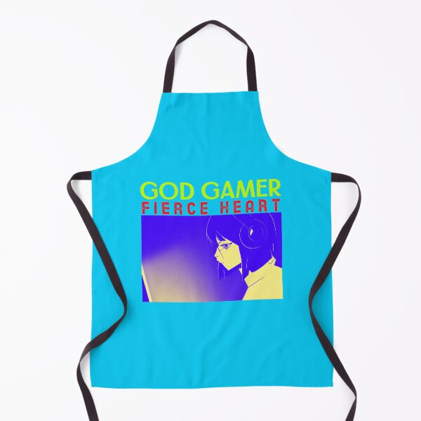 Item preview, God gamer fierce heart designed and sold by Redlimetshirts.