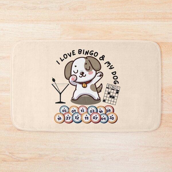 Item preview, I Love Bingo and My Dog designed and sold by SunfullyYours.