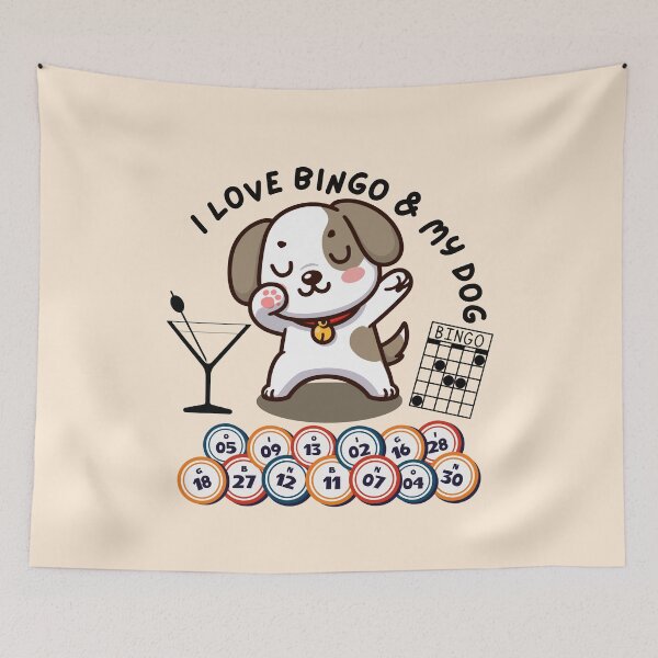 Item preview, I Love Bingo and My Dog designed and sold by SunfullyYours.