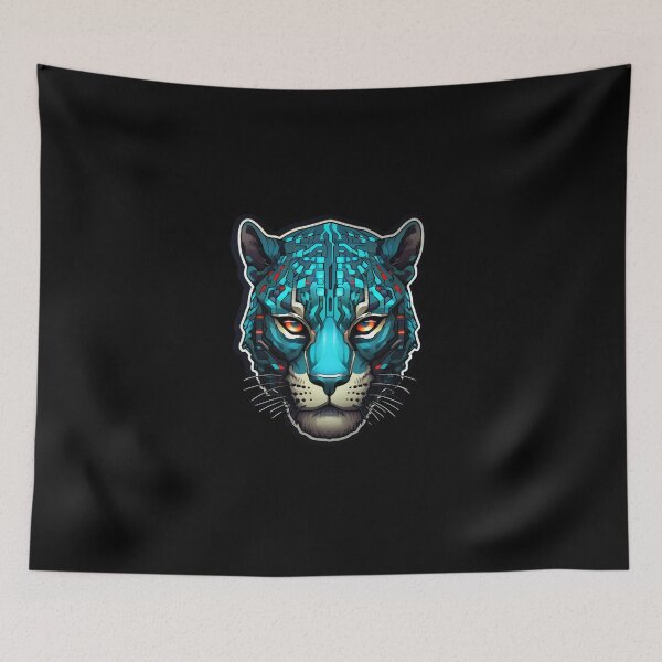 Item preview, Cyber Jaguar // Jaguar // cool animal // Cyber Animal // Future animal art // Animal Warrior // Animal cute art designed and sold by SMARTKIT  DESIGNAGENCY.