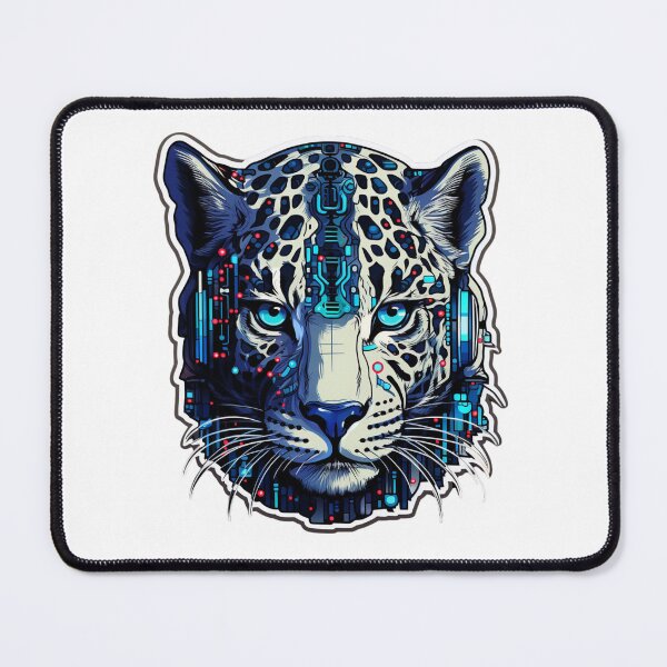 Item preview, Cyber Jaguar // Jaguar // cool animal // Cyber Animal // Future animal art // Animal Warrior // Animal cute art designed and sold by SMARTKIT DESIGNAGENCY.