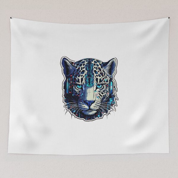 Item preview, Cyber Jaguar // Jaguar // cool animal // Cyber Animal // Future animal art // Animal Warrior // Animal cute art designed and sold by SMARTKIT  DESIGNAGENCY.