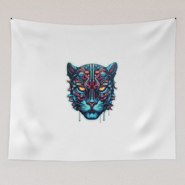 Item preview, Cyber Jaguar // Jaguar // cool animal // Cyber Animal // Future animal art // Animal Warrior // Animal cute art designed and sold by SMARTKIT  DESIGNAGENCY.