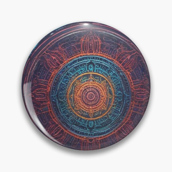 Item preview, mandala and chakra meditation pattern print design  designed and sold by Anshu3813.