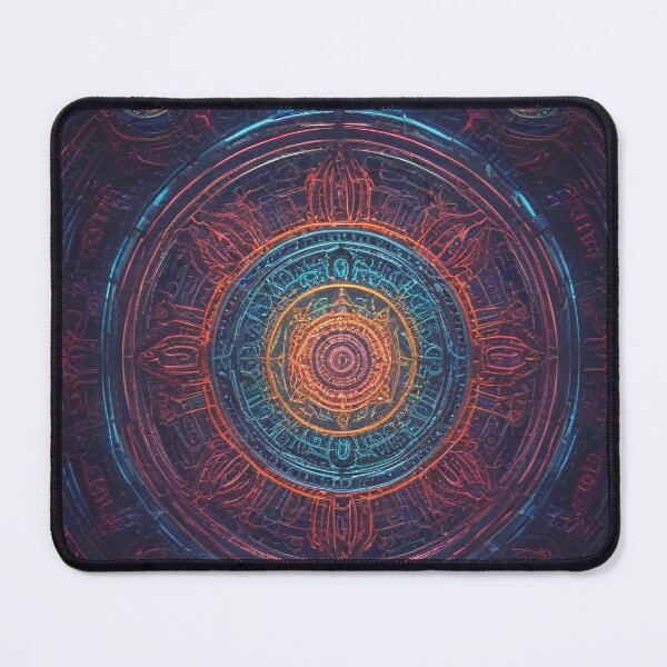 Item preview, mandala and chakra meditation pattern print design designed and sold by Anshu3813.