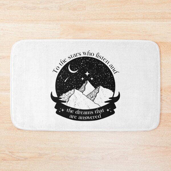 Item preview, To the stars who listen and the dreams that are answered, Rhysand quote designed and sold by Neadoodles.