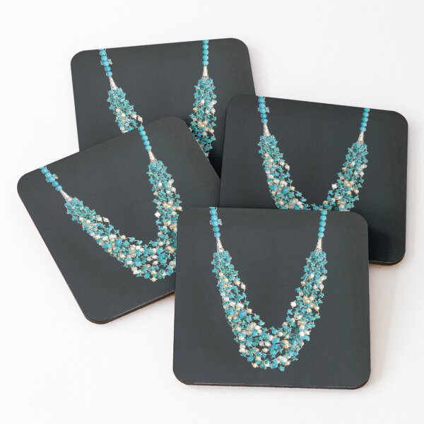Item preview, Artistic Gemstone Jewelry Necklace designed and sold by zeeposter.