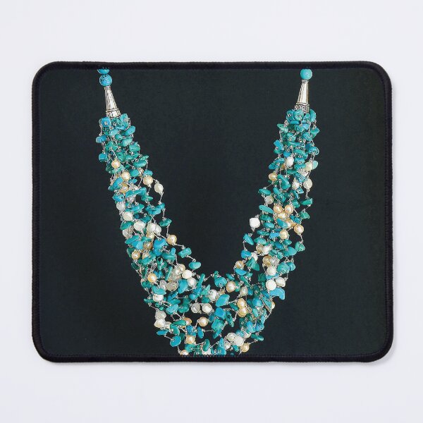 Item preview, Artistic Gemstone Jewelry Necklace designed and sold by zeeposter.