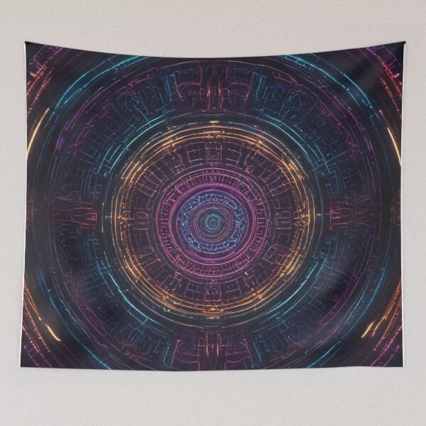 Item preview, mandala and chakra meditation pattern print design  designed and sold by Anshu3813.