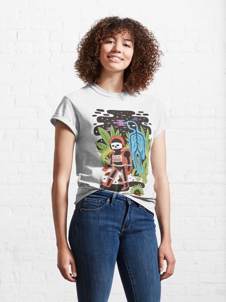 Alternate view of Ghost Space Classic T-Shirt