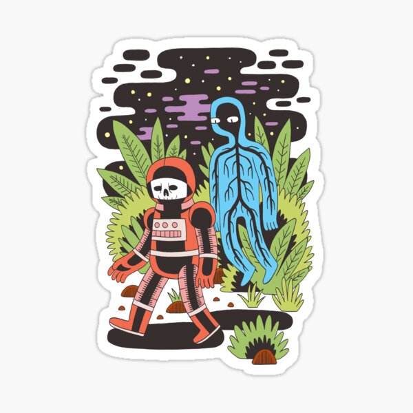 Ghost Space Sticker