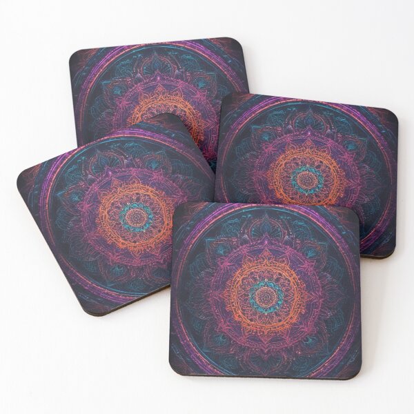 Item preview, mandala and chakra meditation pattern print design  designed and sold by Anshu3813.