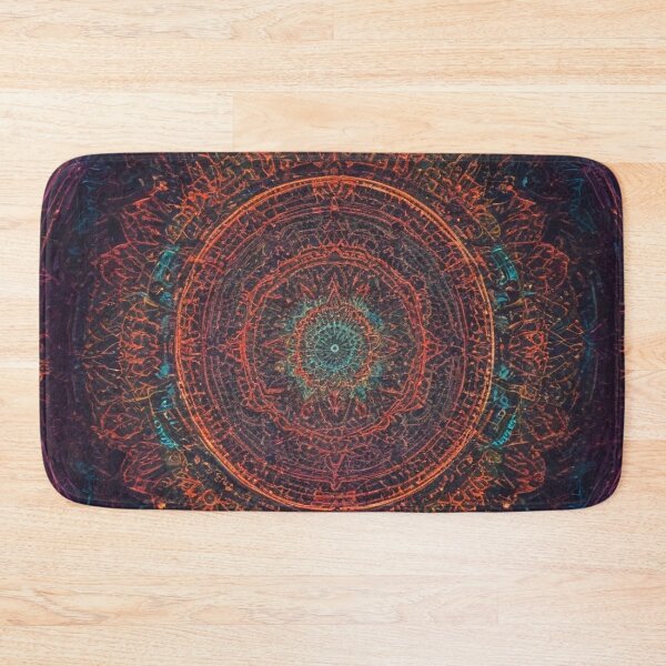 Item preview, mandala and chakra meditation pattern print design  designed and sold by Anshu3813.