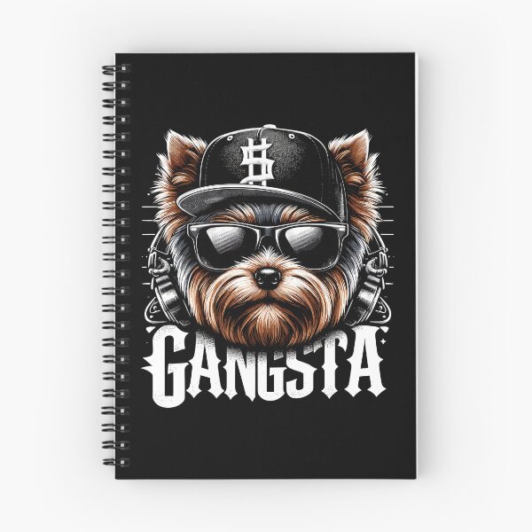 Item preview, Yorkshire Terrier Yorkie Gangsta Gangster Dog Gift designed and sold by Pineapple-Tree.