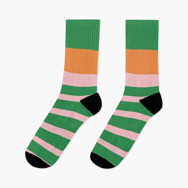 Item preview, Mixed Stripe Pattern in Green, Pink, and Orange designed and sold by kierkegaard.