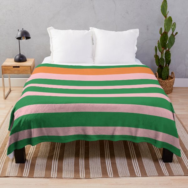Item preview, Mixed Stripe Pattern in Green, Pink, and Orange designed and sold by kierkegaard.