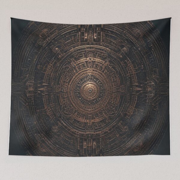 Item preview, mandala and chakra meditation pattern print design  designed and sold by Anshu3813.