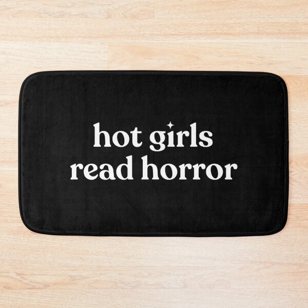 Item preview, Hot Girls Read Horror designed and sold by RareBunny.