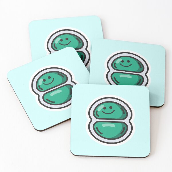 Item preview, Cute cyanobacteria simple cartoon character, Chroococcus, Blue-green algae art designed and sold by thurakitdew.