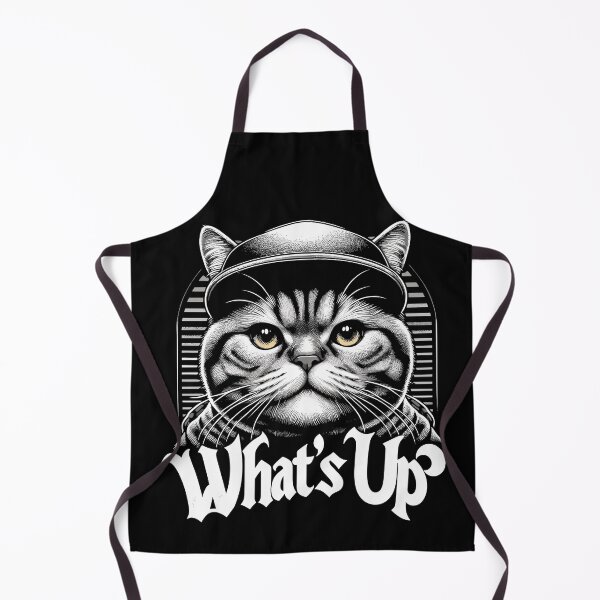 Item preview, BKH British Shorthair Blue Cat Gangsta What's up Gift designed and sold by Pineapple-Tree.