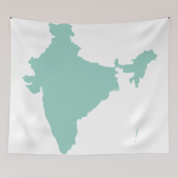 Item preview, India Love in Mint designed and sold by Maren Misner.