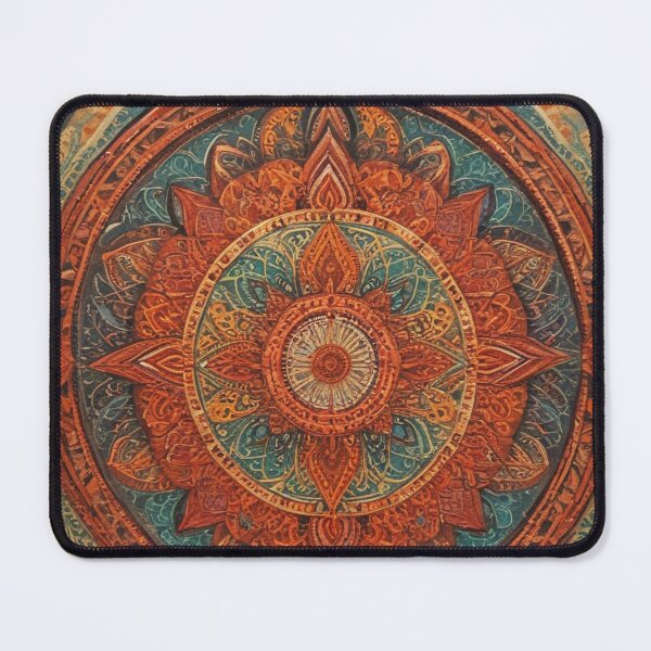 Item preview, mandala and chakra meditation pattern print design designed and sold by Anshu3813.