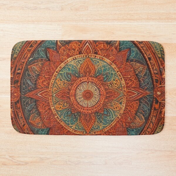 Item preview, mandala and chakra meditation pattern print design  designed and sold by Anshu3813.