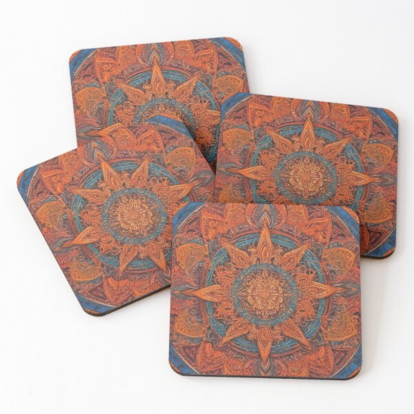 Item preview, mandala and chakra meditation pattern print design  designed and sold by Anshu3813.