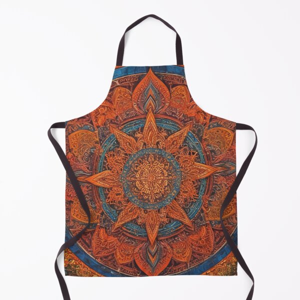 Item preview, mandala and chakra meditation pattern print design designed and sold by Anshu3813.