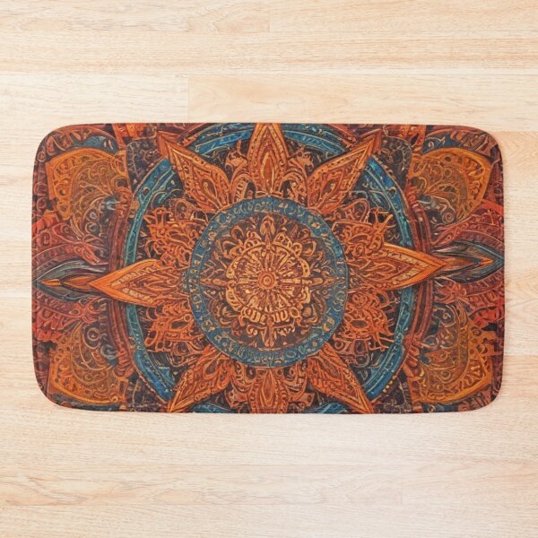 Item preview, mandala and chakra meditation pattern print design  designed and sold by Anshu3813.